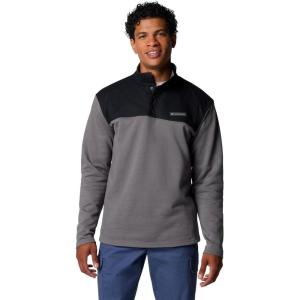 Columbia Men’s Pitchstone Overlay Half Snap(City Grey/Black)