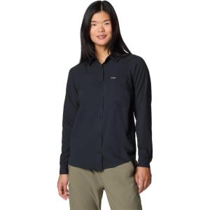 Columbia Womens Anytime Lite Long Sleeve Shirt(Black)