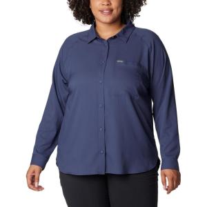 Columbia Womens Anytime Lite Long Sleeve Shirt(Nocturnal)