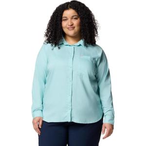 Columbia Womens Anytime Lite Long Sleeve Shirt(Spray)