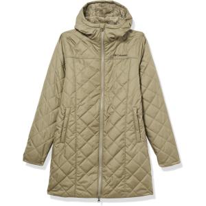 Columbia Womens Copper Crest Ii Long Jacket(Stone Green)