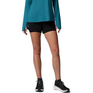 Columbia Womens Endless Trail 2 in 1 ShortHiking Shorts(Black)