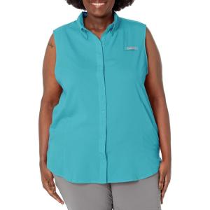 Columbia Women’s Extended Tamiami Women’s Sleeveless Shirt(Clear Water)
