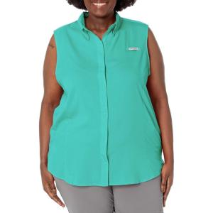 Columbia Women’s Extended Tamiami Women’s Sleeveless Shirt(Dolphin)