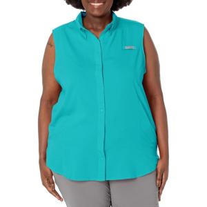 Columbia Women’s Extended Tamiami Women’s Sleeveless Shirt(Tropic Water)