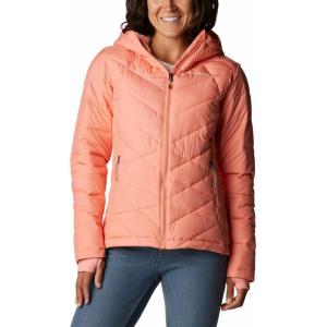 Columbia Women’s Heavenly Hooded Jacket(Coral Reef)