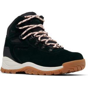 Columbia Women’s Newton Ridge Plus Waterproof Amped Hiking Boot(Black/Blush Rose)