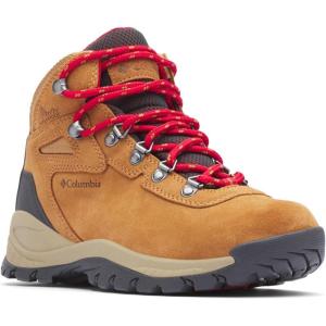 Columbia Women’s Newton Ridge Plus Waterproof Amped Hiking Boot(Elk/Mountain Red)