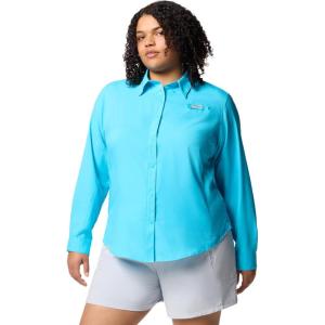 Columbia Women’s PFG Tamiami II UPF 40 Long Sleeve Fishing Shirt(Atoll)