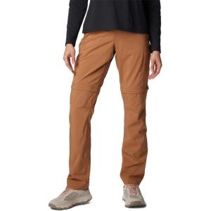 Columbia Womens Silver Ridge Utility Convertible PantHiking Pants(Camel Brown)