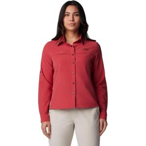 Columbia Womens Summit Valley Woven Long Sleeve Shirt(Daredevil)