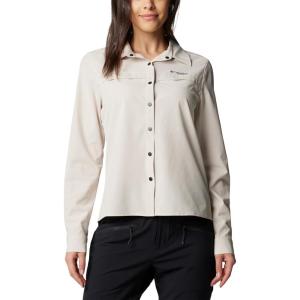 Columbia Womens Summit Valley Woven Long Sleeve Shirt(Dark Stone)
