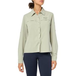 Columbia Womens Summit Valley Woven Long Sleeve Shirt(Safari)