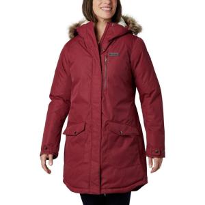 Columbia Women’s Suttle Mountain Long Insulated Jacket(Marsala Red)