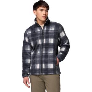 Columbia mens Steens Mountain Printed Jacket(Chalk Omblur)