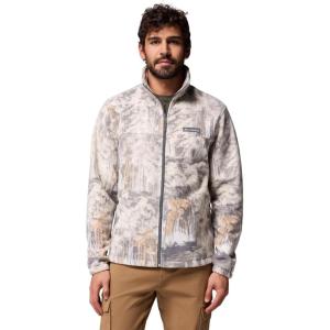 Columbia mens Steens Mountain Printed Jacket(City Grey Deschutestrees)