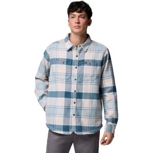 Columbia mens Windward II Shirt Jacket(Crushed Blue Trapper Windowpane)