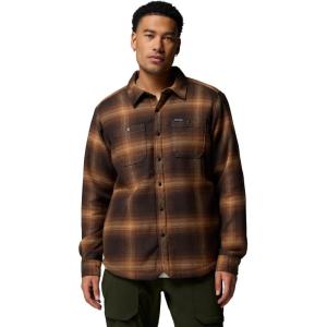 Columbia mens Windward II Shirt Jacket(Tobacco Blurred Ombre)
