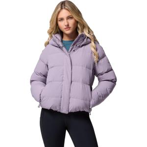 Columbia womens Amaze Puff Hooded Jacket(Shale Purple)