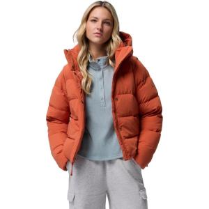 Columbia womens Amaze Puff Hooded Jacket(Tuscan)