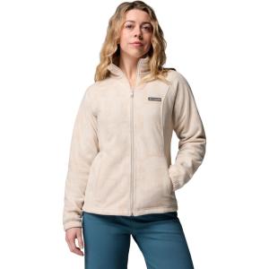 Columbia womens Benton Springs Printed Full Zip(Dark Stone Flowfalls)