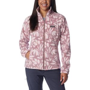 Columbia womens Benton Springs Printed Full Zip(Fig Areca)