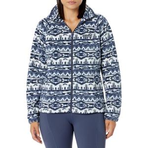 Columbia womens Benton Springs Printed Full Zip(Nocturnal 80s Stripe)