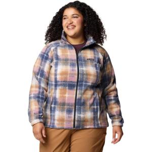 Columbia womens Benton Springs Printed Full Zip(Nocturnal Omblur)