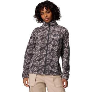 Columbia womens Benton Springs Printed Full Zip(Shark Rose City)