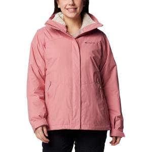 Columbia womens Bugaboo III Fleece Interchange Jacket(Pink Agave)