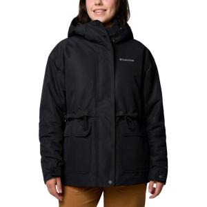 Columbia womens Drop Ridge Ii Interchange Jacket(Black)