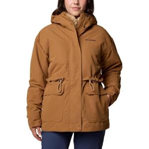 Columbia womens Drop Ridge Ii Interchange Jacket(Camel Brown)