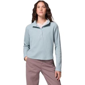 Columbia womens Holly Hideaway Waffle Half Snap(Crushed Blue)
