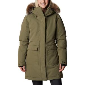 Columbia womens Little Si II Insulated Parka(Stone Green)