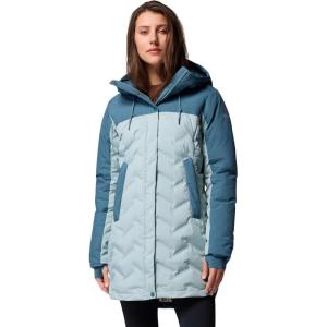 Columbia womens Mountain Croo Iii Mid Down Jacket(Crushed Blue/Everblue)