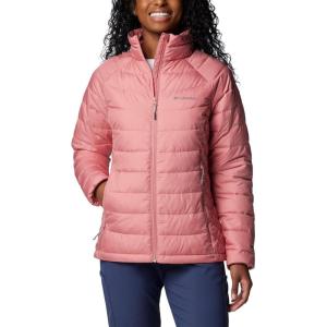 Columbia womens Powder Lite Ii Full Zip Jacket(Pink Agave)
