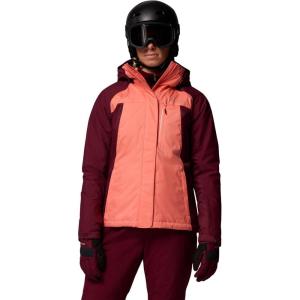 Columbia womens Snowy Summit Insulated Jacket(Alpenglow/Rich Wine Cross Dye)