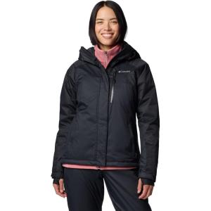 Columbia womens Snowy Summit Insulated Jacket(Black/Black Dobby)
