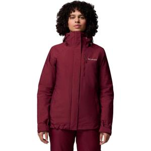 Columbia womens Whirlibird V Interchange Jacket(Rich Wine Cross Dye)