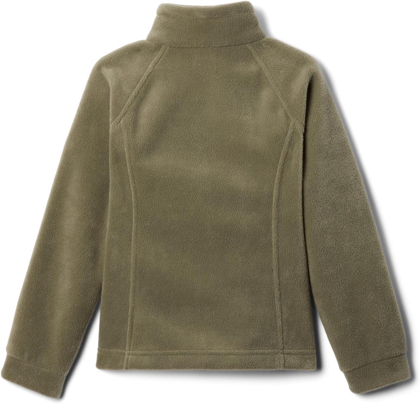 imageColumbia Girls Benton Springs FleeceStone GreenPink Orchid