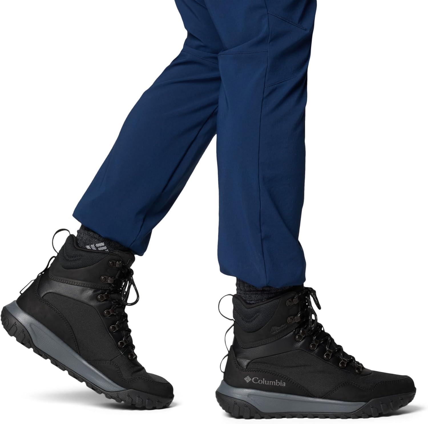 imageColumbia Mens Burnsider Omniheat Infinity Hiking BootsBlackCity Grey