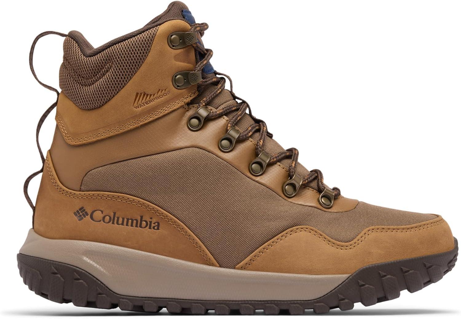 imageColumbia Mens Burnsider Omniheat Infinity Hiking BootsDark BrownDark Mountain