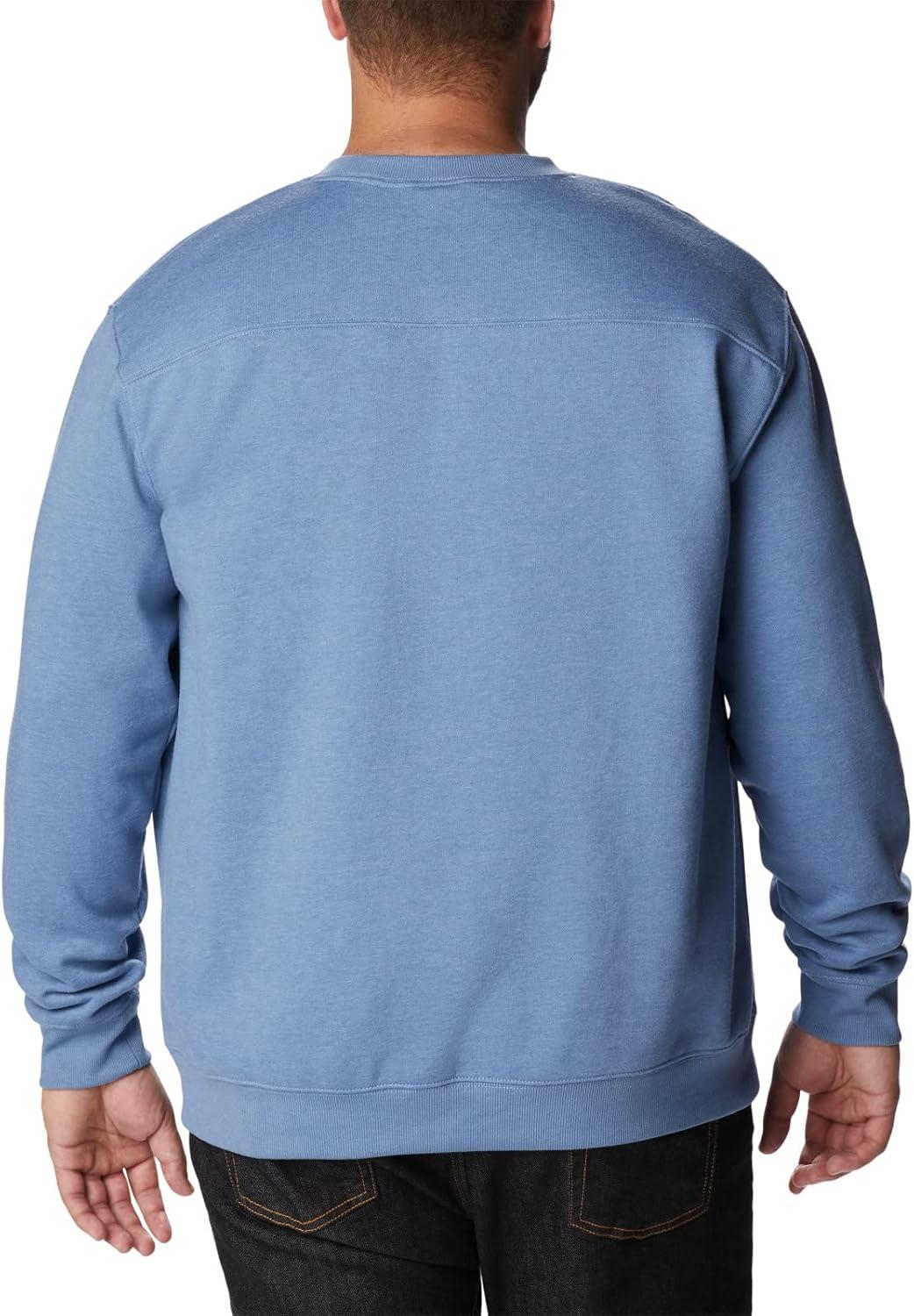 imageColumbia Mens Hart Mountain II Crew NeckBlue Stone Heather