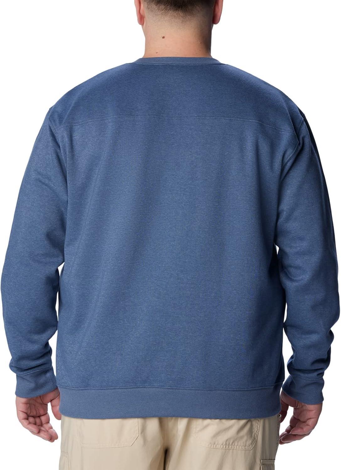 imageColumbia Mens Hart Mountain II Crew NeckDark Mountain Heather