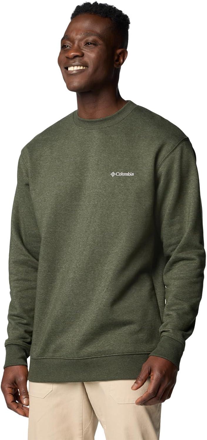 imageColumbia Mens Hart Mountain II Crew NeckGreenscape Heather