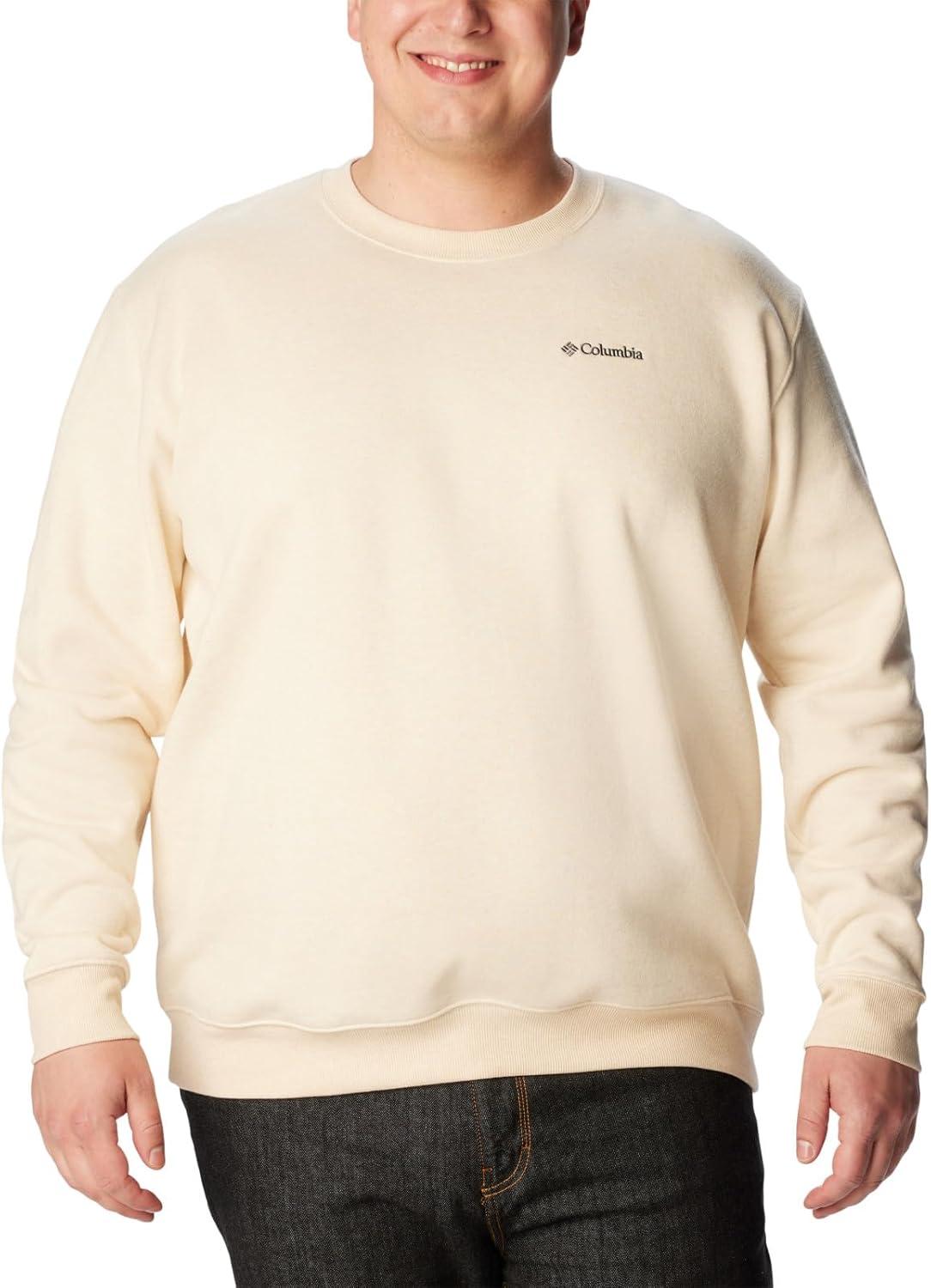 imageColumbia Mens Hart Mountain II Crew NeckOatmeal Heather