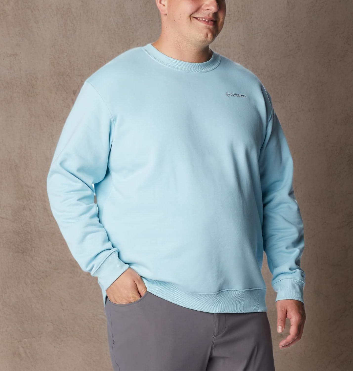 imageColumbia Mens Hart Mountain II Crew NeckSky Blue