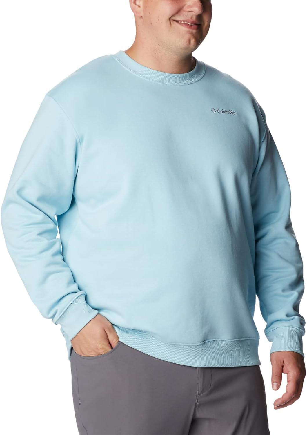 imageColumbia Mens Hart Mountain II Crew NeckSky Blue