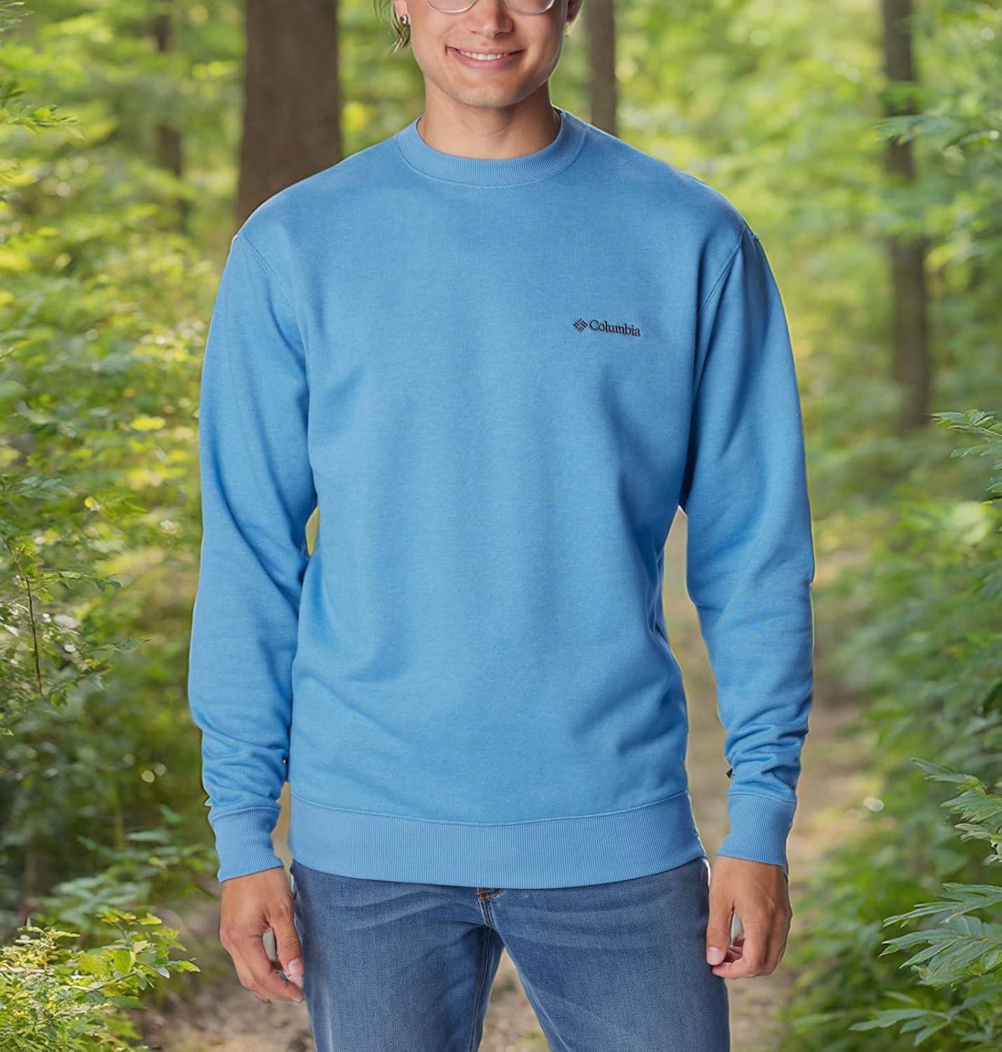 imageColumbia Mens Hart Mountain II Crew NeckSkyler Heather