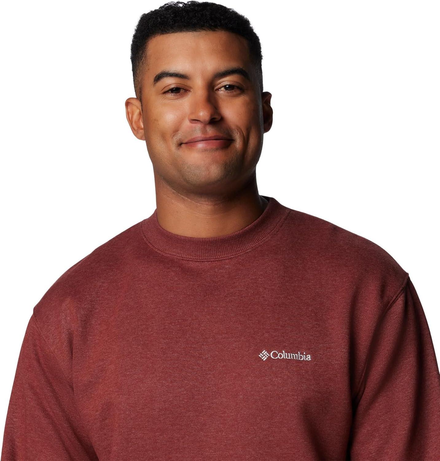 imageColumbia Mens Hart Mountain II Crew NeckSpice Heather